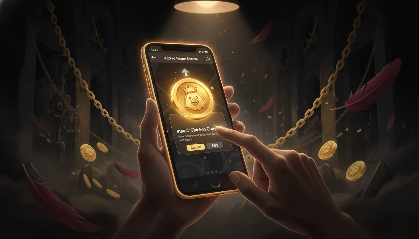 Installing Chicken Coin on iOS (iPhone & iPad) | Chicken Coin