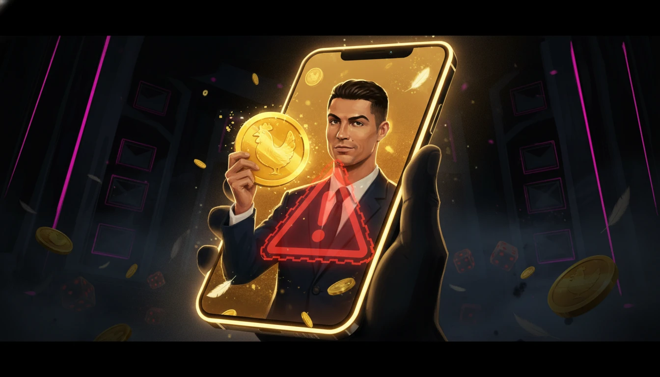 Cristiano Ronaldo & the Chicken Coin Buzz | Chicken Coin