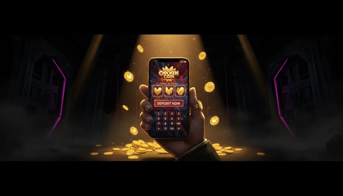 Playing Chicken Coin for Real Money | Chicken Coin